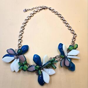 Talbot Green Statement 3D Flower Necklace